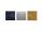 Besco ASSOS GLAM Umývadlo na dosku 520x410x170mm, liaty mramor, Zlatá