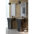 Besco ASSOS GLAM Umývadlo voľne stojace 500x400x850mm, liaty mramor, Grafitová