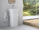 Besco ASSOS S-LINE Umývadlo voľne stojace 520x410x850mm, liaty mramor, Biela