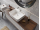 Besco ASSOS S-LINE GLAM Umývadlo na dosku 520x410x170mm, liaty mramor, Strieborná