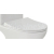 Olsen Spa TRIA WC sedátko duroplast, SLIM, Soft-Close, oválna, Biela