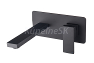Besco MODERN/VARIUM Podomietková umývadlová batéria, Čierna
