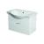 Olsen Spa VIKY 65 Skrinka s keramickým umývadlom 60,6x34x43,7cm, v demonte, Biela