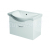 Olsen Spa VIKY 65 Skrinka s keramickým umývadlom 60,6x34x43,7cm, v demonte, Biela
