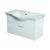 Olsen Spa VIKY 80 Skrinka s keramickým umývadlom 75,2x34x43,7cm, v demonte, Biela