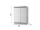 Olsen Spa NICE 60 Zrkadlová skrinka s LED osvetlením 60x64x17cm, Biela