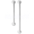 Olsen Spa Madlo rovné 33cm, Komaxit biely