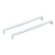 Besco Madlo OXA, OXA LONG BLACK/WHITE 17cm, Biela