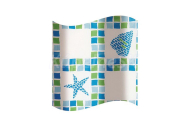 Olsen Spa KD02100272 Kúpeľňový záves plast 180x180cm, potlač