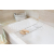 Olsen Spa KD02080192 Drôtená polička na vaňu 69,5-85x17x8cm, pochrómovaná oceľ