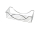 Olsen Spa KD02080198 Drôtená polička 29,5x12,5x8cm, pochrómovaná oceľ