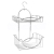 Olsen Spa KD02080273 Drôtená polička 25x14x47cm, pochrómovaná oceľ