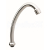 Rubineta SPOUT J Výtokové ramienko guľaté 130x200mm, chróm