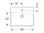 Geberit Smyle Square Umývadlo 600x480mm, s otvorom pre bat., s prepadom, biela 500.229.01.
