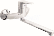 Rubineta UNO-14 Drezová nástenná batéria 170mm, Chróm