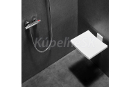 Besco ACTIVE Sedadlo do sprchy sklopné, nosnosť 170kg, Biela