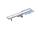Besco VIRGO WHITE Odtokový žľab Nerez, rošt 70cm Biele sklo