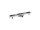 Besco VIRGO BLACK Odtokový žľab Nerez, rošt 60cm Čierne sklo