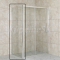 Olsen Spa RUTIS Bočná pevná stena 80x190cm rám Leštený Al, sk.číre 6mm