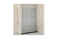Olsen Spa VILAR Sprchové dvere do niky posuvné 180x190cm, rám Leštený Al, sk.číre 6mm