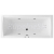 Santech SPRING obdĺžniková masážna vaňa 180x80 Body 200 +autom.dohrievanie vody ZADARMO