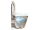 Olsen Spa PROGETTO WC-kombi RIMLESS univerzálny odpad, s WC sedátkom duroplast SLIM Soft-C