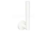 Sapho X-ROUND WHITE držiak toaletného papiera rezervný, biela