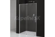 Polysan ROLLS LINE sprchové dvere do niky 130x200 cm Číre/Chróm Posuvné dv.