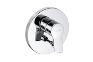 Kludi PURE&EASY podomietková vaňová/sprchová jednopáková batéria, chróm 374190565