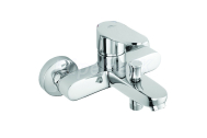 Rubineta STATIC-10 Vaňová a sprchová nástenná batéria 170mm, bez príslušenstva, Chróm