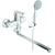 Rubineta STATIC-12/C Vaňová a sprchová nástenná batéria 170mm, s príslušenstvom, Chróm