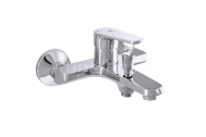 Rubineta DELI-10 Vaňová nástenná batéria 170mm, bez príslušenstva, Chróm