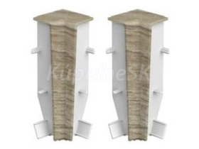 Home Inspire Water Pro Plus Vnútorny roh k lište 60mm PVC vo farbe 802 - Kanada