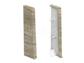Home Inspire Water Pro Plus Ukončenie Ľavé+Pravé k lište 60mm PVC vo farbe 802 - Kanada