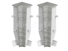 Home Inspire Water Pro Plus Vnútorny roh k lište 60mm PVC vo farbe 804 - Australia
