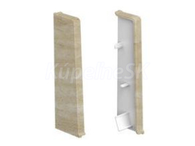 Home Inspire Water Pro Plus Ukončenie Ľavé+Pravé k lište 60mm PVC vo farbe 807 - Crotone