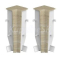 Home Inspire Water Pro Plus Vnútorny roh k lište 60mm PVC vo farbe 807 - Crotone