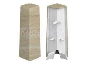 Home Inspire Water Pro Plus Vonkajší roh k lište 60mm PVC vo farbe 807 - Crotone