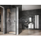 Ravak NEXTY NDOP1-90, 1-dielne sprchové dvere do niky Black,Transparent 03O70300Z1