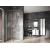 Ravak NEXTY NSKK3-90 štvrťkruh sprchový kút 90x90x195 krídl.dv. Bright alu, Transp+vešiak