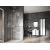 Ravak NEXTY NSKK3-90 štvrťkruh sprchový kút 90x90x195 krídl.dv. Satin, Transp+vešiak