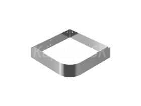 Ravak Yard 450 C Konzola pod umývadlo 341x341x70mm, Nerez
