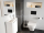 RAVAK Uni Slim WC tlačidlo Čierne