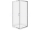 Cersanit ZIP Bočná stena 80x190cm, Chróm, Číre sklo S154-007