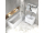 RAVAK CLASSIC II 800 Zrkadlová skrinka 800x140x760 mm,2 dvierka, LED osvetl. Biela+Cleaner