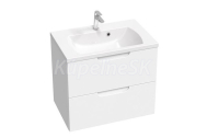 Ravak CLASSIC II SD 700 Skrinka pod umývadlo 70x45x58,5 biela/biela+Cleaner