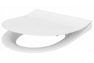 Cersanit MILLE SLIM WC sedátko SoftClose duroplast, Easy Off Biela K98-0227