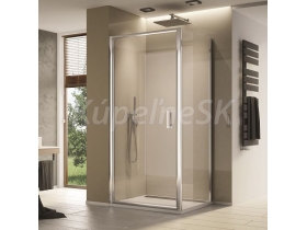 Ronal Top LineS TOPF2 Bočná stena 140cm, profil Aluchrom, sklo Číre