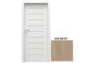 PORTA Doors SET Rámové dvere KONCEPT A0, plné, 3D fólia Dub Matný + zárubňa