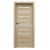 PORTA Doors SET Rámové dvere KONCEPT A7, sklo Matné, 3D fólia Dub Matný + zárubňa